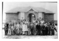 Photograph: [Goodview School students and teachers]