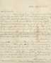 Letter: Letter to Cromwell Anson Jones, 13 October 1878
