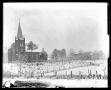 Photograph: [Unidentified church in snow]
