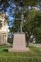 Photograph: Ben Milam statue, Milam County Courthouse grounds