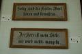 Photograph: United Evangelical Lutheran Church, German plaques inside