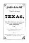 Book: Heimstätten für das Volk: Vorlesung über Texas