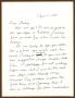 Letter: [Letter to Sterling Houston - June 11, 1999]