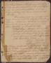 Primary view of [Handwritten Register of Marriages in Montgomery County, 1838 - 1840]