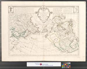 Primary view of Carte des nouvelles decouvertes au nord de la Mer du Sud : tant à l'Est de la Sibérie et du Kamtchatka, qu'é l'Ouest de la Nouvelle France.