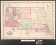 Map: Johnson's Nebraska, Dakota, Idaho, and Montana.