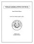 Report: Texas Legislative Council Annual Financial Report: 2011