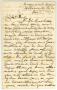 Letter: [Letter to R.E.B. Baylor from Jonathan Ray Baylor,  September 9, 1872]
