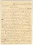 Letter: [Letter to R.E.B. Baylor from Lavinia Abercrombie, December 18, 1862]