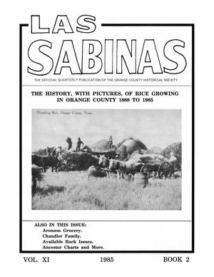 Las Sabinas, Volume 11, Number 2, April 1985