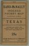 Map: Rand-McNally Indexed Pocket Map and Shippers' Guide of Texas
