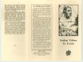 Pamphlet: Indian Tribes In Texas