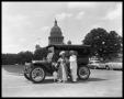Photograph: 1910 Auto with Capitol Building