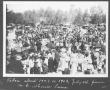 Photograph: [Fourth of July Picnic on Old Courthouse Grounds]
