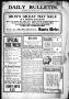 Newspaper: Daily Bulletin. (Brownwood, Tex.), Vol. 4, No. 176, Ed. 1 Wednesday, …