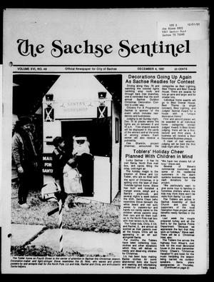 The Sachse Sentinel (Sachse, Tex.), Vol. 16, No. 49, Ed. 1 Wednesday, December 4, 1991