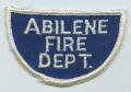 Physical Object: [Abilene, Texas Fire Department Patch]