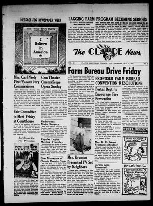 Claude News (Claude, Tex.), Vol. 66, No. 6, Ed. 1 Thursday, October 6, 1955