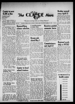 Claude News (Claude, Tex.), Vol. 75, No. 36, Ed. 1 Thursday, April 22, 1965
