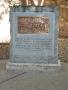Photograph: Alamo memorial for the thirty-two men from Gonzales
