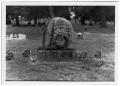 Photograph: Tomb of an unknown confederate soldier