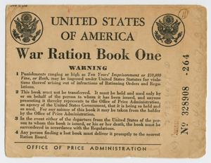 [War Ration Book One: William Hughes, Jr.]