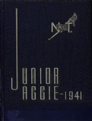 The Junior Aggie, Yearbook of North Texas Agricultural College, 1941
