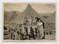 Photograph: [Soldiers In Front of Tent]