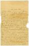 Letter: [Letter to Allie, Jim and Lela from unknown sender, September 26 1899]