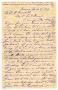 Letter: [Letter from J.M. Crockett to R.P. Crockett, April 27 1879]