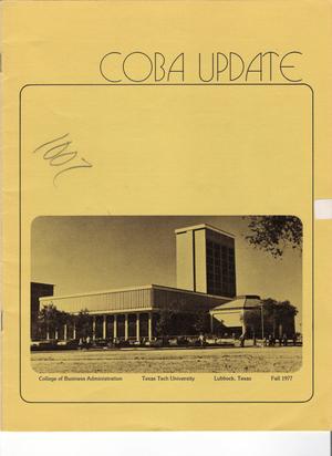 COBA Update, Fall 1977