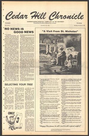 Primary view of Cedar Hill Chronicle (Cedar Hill, Tex.), Vol. 15, No. 17, Ed. 1 Thursday, December 21, 1978
