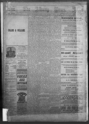 Primary view of The Albany News. (Albany, Tex.), Vol. 4, No. 9, Ed. 1 Thursday, April 21, 1887