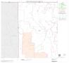 Map: 2000 Census County Subdivison Block Map: Harper CCD, Texas, Block 1
