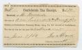 Legal Document: [Confederate Tax Receipt from H. Maxwell]