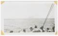 Photograph: [Soldiers on a Ship Passing the Rock of Gibraltar]