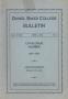 Book: Catalog of Daniel Baker College, 1931-1932
