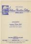 Book: Catalog of Abilene Christian College, 1947