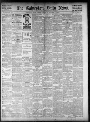 Primary view of The Galveston Daily News. (Galveston, Tex.), Vol. 40, No. 137, Ed. 1 Tuesday, August 30, 1881