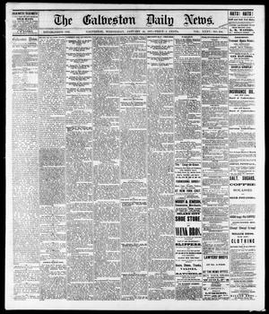 Primary view of The Galveston Daily News. (Galveston, Tex.), Vol. 35, No. 250, Ed. 1 Wednesday, January 10, 1877