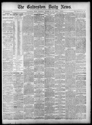 Primary view of The Galveston Daily News. (Galveston, Tex.), Vol. 38, No. 190, Ed. 1 Thursday, October 30, 1879