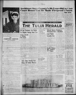 Primary view of The Tulia Herald (Tulia, Tex), Vol. 53, No. 46, Ed. 1, Thursday, November 16, 1961