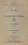 Book: Catalogue of Howard Payne College, 1933-1934