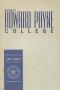 Book: Catalogue of Howard Payne College, 1970-1971