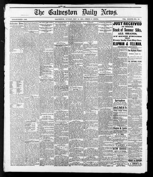 Primary view of The Galveston Daily News. (Galveston, Tex.), Vol. 37, No. 43, Ed. 1 Sunday, May 12, 1878