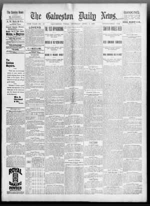 Primary view of The Galveston Daily News. (Galveston, Tex.), Vol. 56, No. 15, Ed. 1 Thursday, April 8, 1897