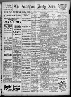 Primary view of The Galveston Daily News. (Galveston, Tex.), Vol. 52, No. 98, Ed. 1 Thursday, June 29, 1893