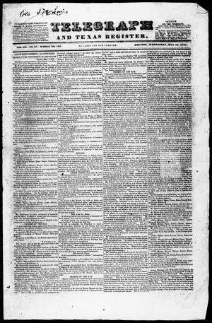 Primary view of Telegraph and Texas Register (Houston, Tex.), Vol. 3, No. 27, Ed. 1, Wednesday, May 16, 1838