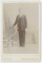 Photograph: [Photograph of Unidentified Man Standing]
