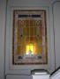Photograph: [Photograph of Stained Glass Window in St. John's Methodist Church]
